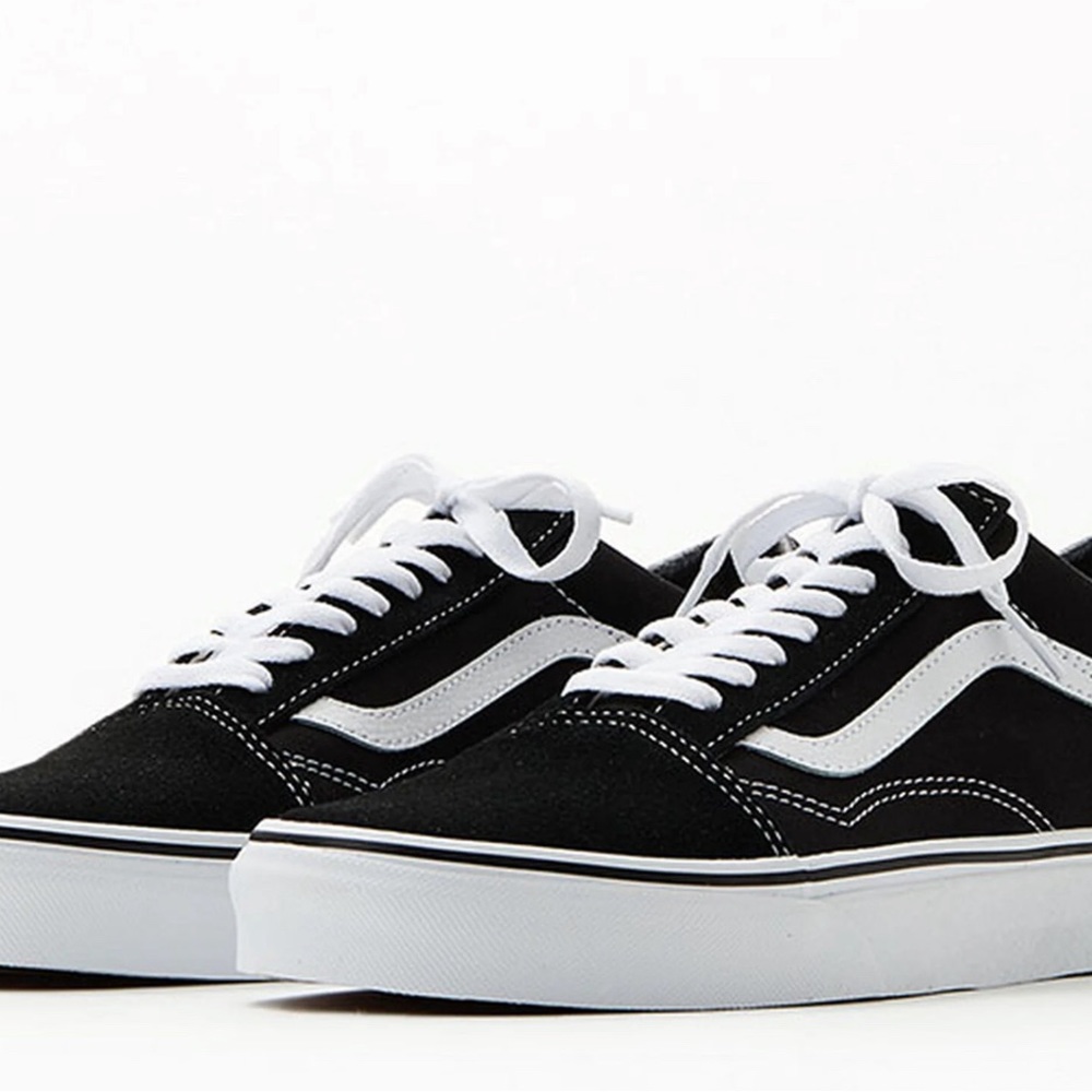 Brand means Vans shoes, black sizes 10.5
